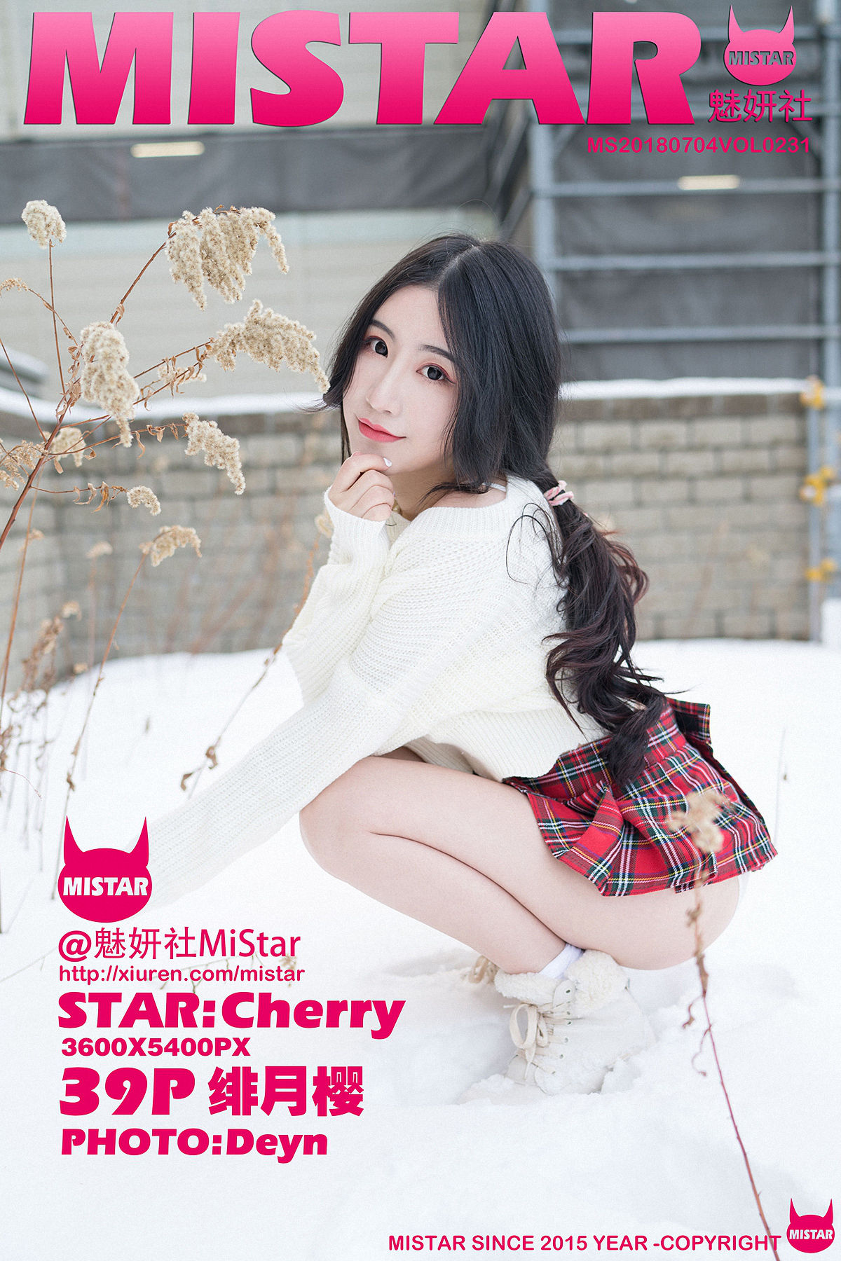 [MiStar魅妍社]2018.07.04 VOL.231 <strong>绯月樱-Cherry</strong>