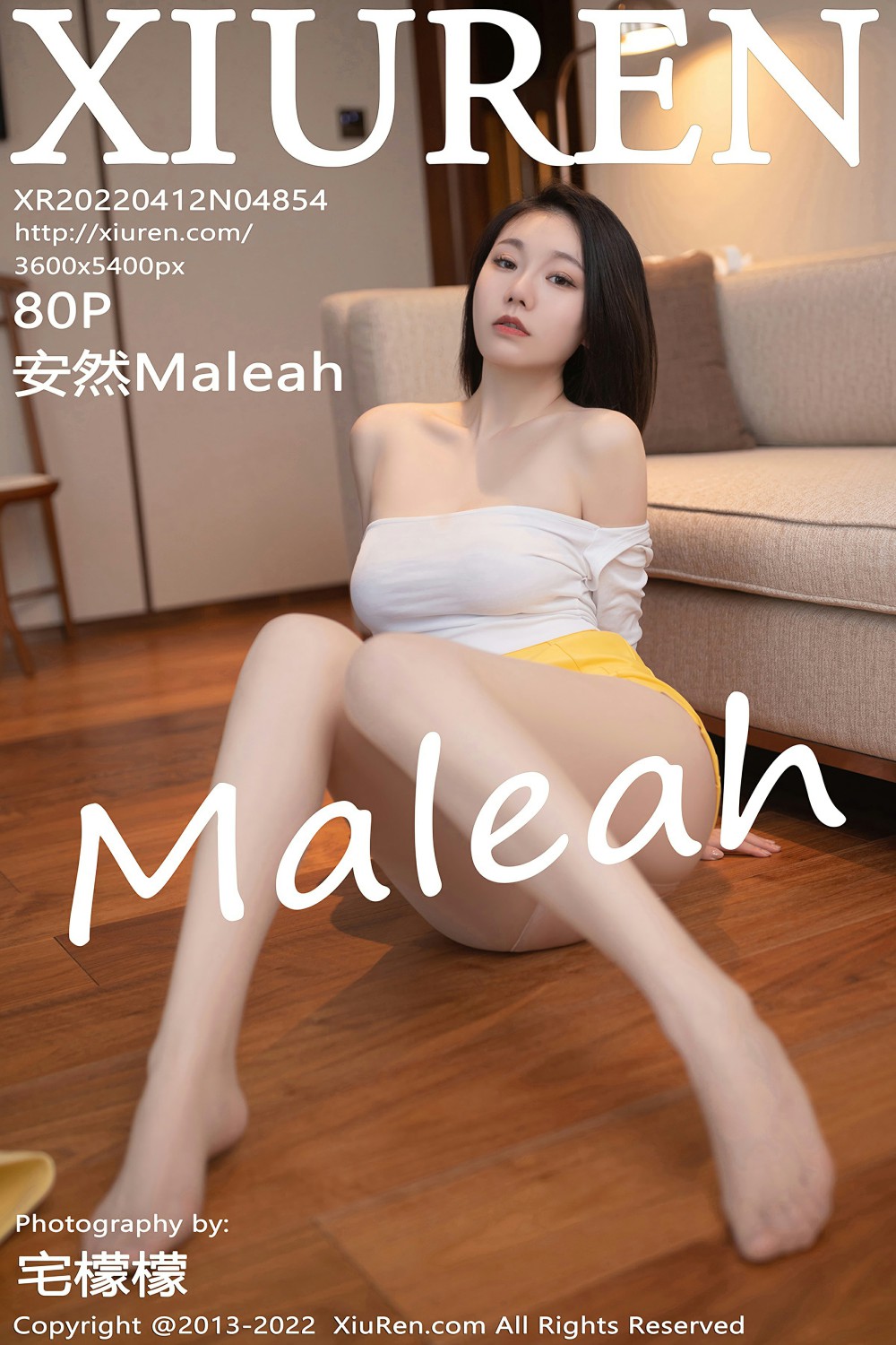 [XiuRen秀人网] 2022.04.12 No.4854 安然Maleah